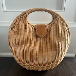 J McLaughlin Wicker Bag